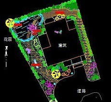 某別墅花園景觀設計方案圖免費下載 提升園林建筑與景觀設計質量